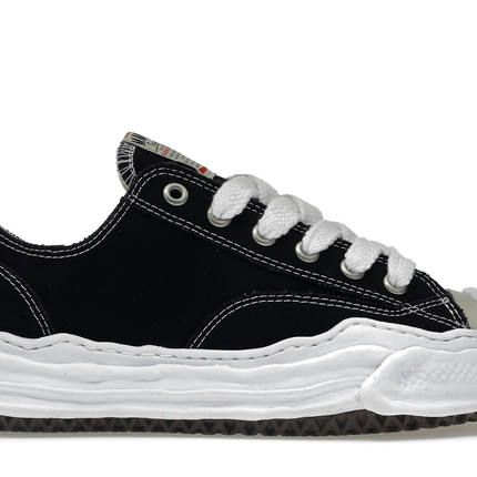 Maison Mihara Yasuhiro Hank OG Sole Canvas Low Black A05FW702, vue principale