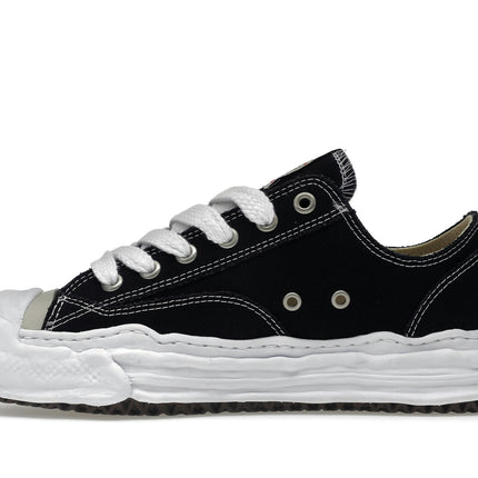 Maison Mihara Yasuhiro Hank OG Sole Canvas Low Black A05FW702, profil intérieur