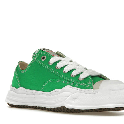 Maison Mihara Yasuhiro Hank OG Sole Green A05FW702, trois-quarts avant extérieur