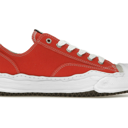 Maison Mihara Yasuhiro Hank OG Sole Canvas Low Orange A05FW702-ORG, vue principale