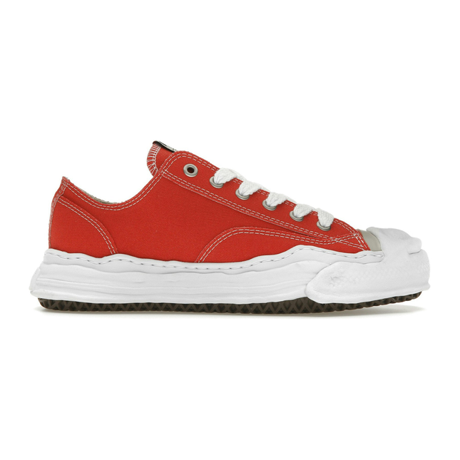 Maison Mihara Yasuhiro Hank OG Sole Canvas Low Orange A05FW702-ORG, vue principale