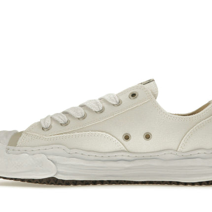 Maison Mihara Yasuhiro Hank OG Sole Canvas Low White A05FW702-WHT, profil intérieur