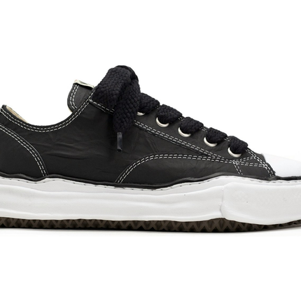 Maison Mihara Yasuhiro Peterson OG Sole PL Leather Low Black A08FW714, vue principale