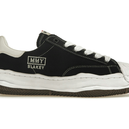 Maison Mihara Yasuhiro Blakey OG Sole Canvas Low Black A08FW735, vue principale