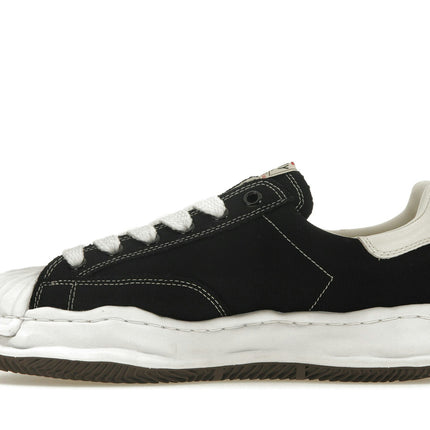 Maison Mihara Yasuhiro Blakey OG Sole Canvas Low Black A08FW735, profil intérieur