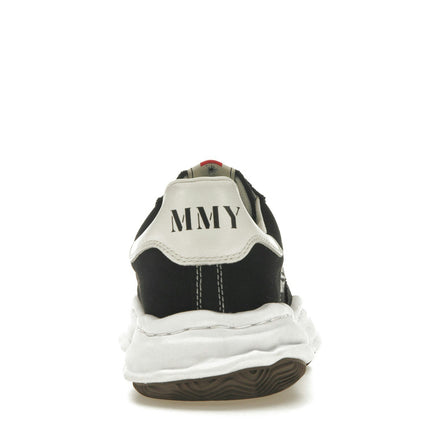 Maison Mihara Yasuhiro Blakey OG Sole Canvas Low Black A08FW735, arrière