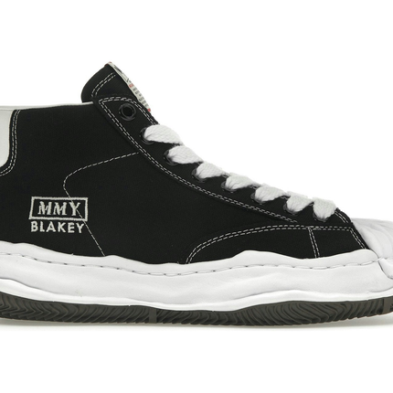 Maison Mihara Yasuhiro Blakey OG Sole Canvas High Black A08FW736, vue principale