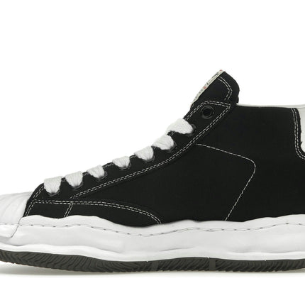 Maison Mihara Yasuhiro Blakey OG Sole Canvas High Black A08FW736, profil intérieur