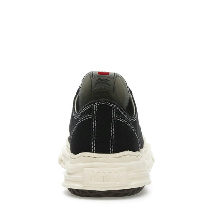 Maison Mihara Yasuhiro Hank Vintage Sole Canvas Low Black A09FW734-BLK, arrière