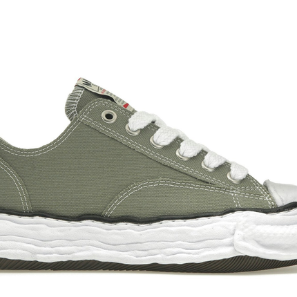 Maison Mihara Yasuhiro Peterson 23 OG Sole Canvas Low Green A11FW702-GRN, vue principale