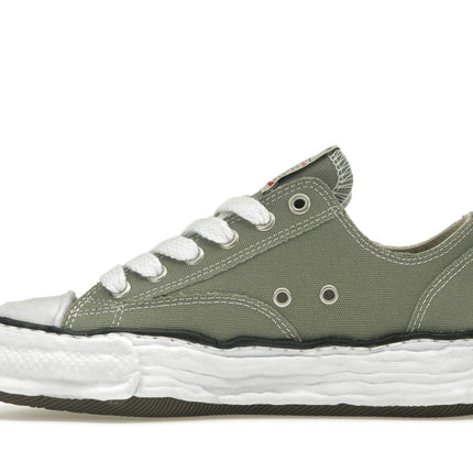 Maison Mihara Yasuhiro Peterson 23 OG Sole Canvas Low Green A11FW702-GRN, profil intérieur