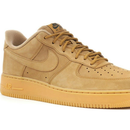 Nike Air Force 1 Low Flax AA4061-200, trois-quarts avant extérieur