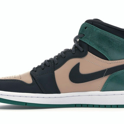 Air Jordan 1 High Premium Mystic Green AH7389-203, profil intérieur