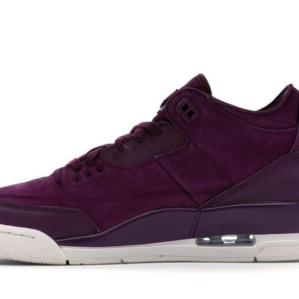 Air Jordan 3 Retro Bordeaux AH7859-600, profil intérieur