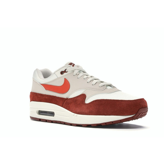 Nike Air Max 1 Mars Stone AH8145-104, trois-quarts avant extérieur