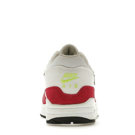 Nike Air Max 1 White Black Volt Rush Pink AH8145-111, arrière