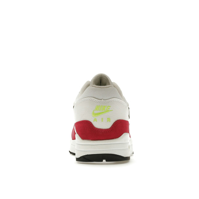Nike Air Max 1 White Black Volt Rush Pink AH8145-111, arrière