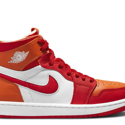 Air Jordan 1 High Zoom Air Comfort Fire Red Hot Curry - Coproom