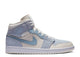 Air Jordan 1 Mid Mixed Textures Blue - Coproom