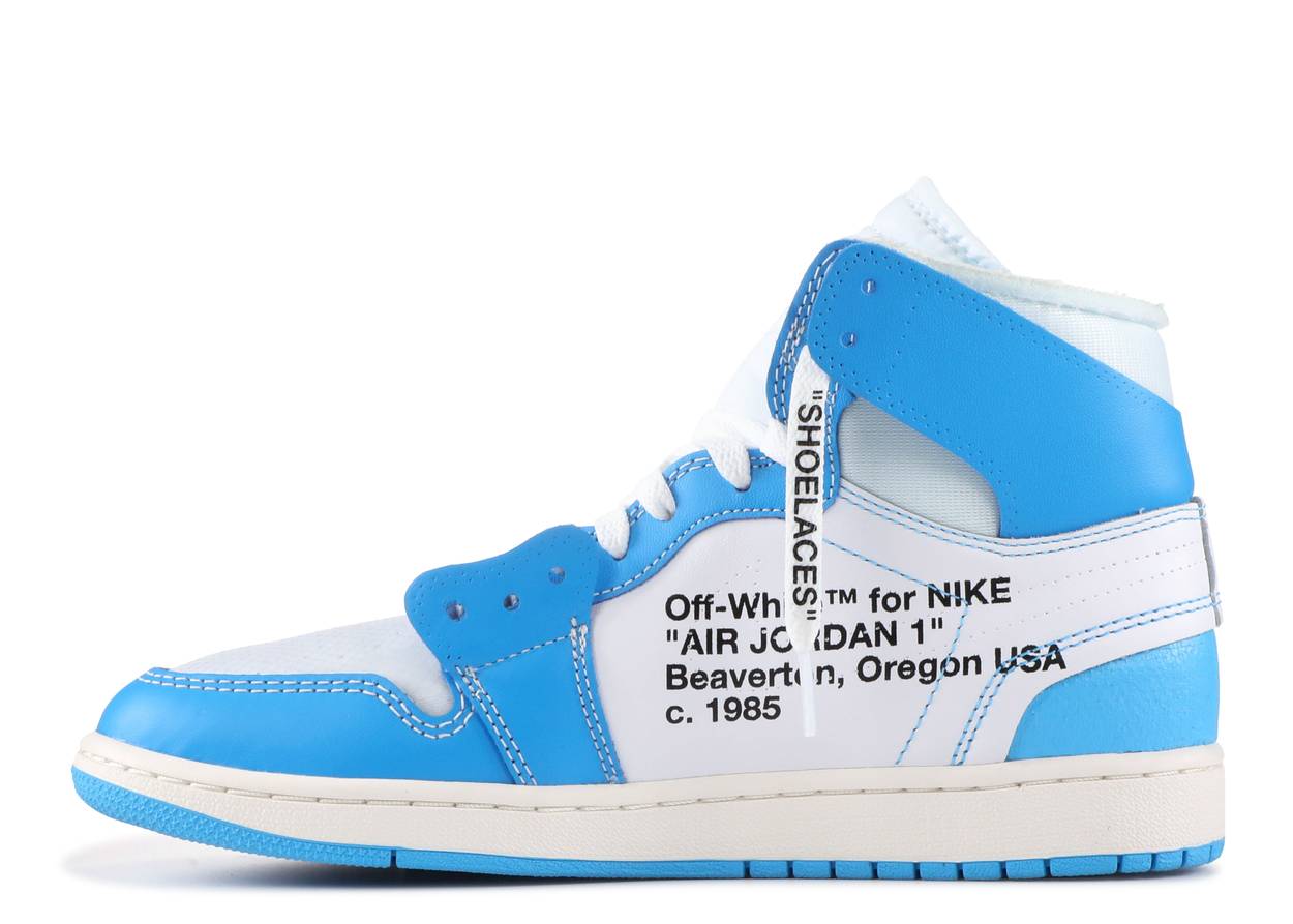 Air Jordan Retro High Off-White University Blue – Coproom