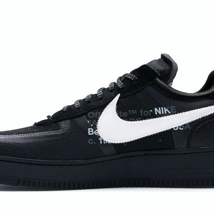 Nike Air Force 1 Low Off-White Black White AO4606-001, profil intérieur