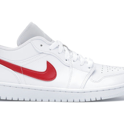 Air Jordan 1 Low White University Red AO9944-161, vue principale