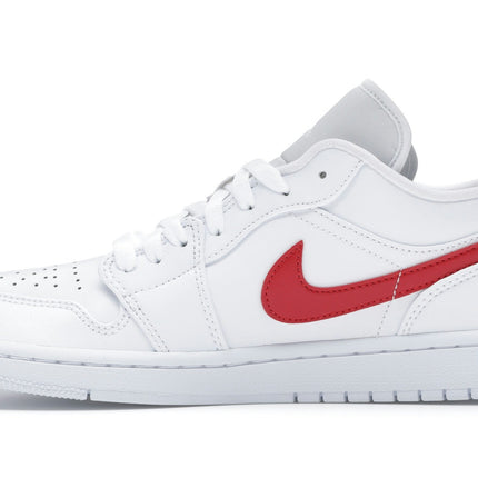 Air Jordan 1 Low White University Red AO9944-161, profil intérieur