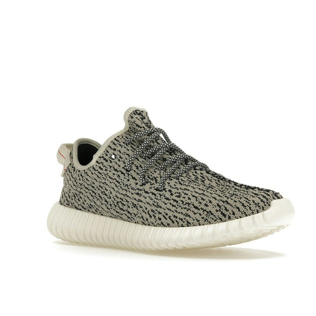 Adidas Yeezy Boost 350 Turtledove AQ4832, trois-quarts avant extérieur