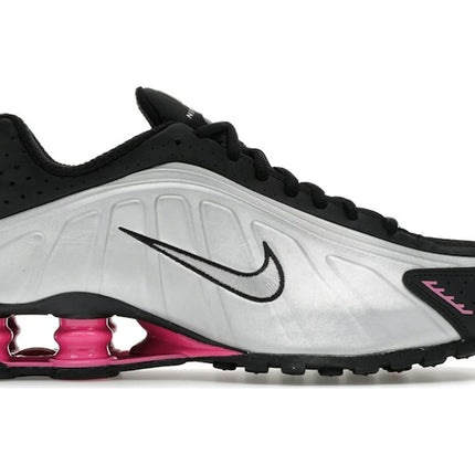 Nike Shox R4 Black Metallic Silver Pinksicle AR3565-012, vue principale