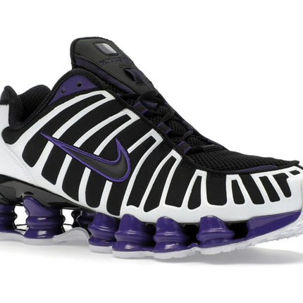 Nike Shox TL Persian Violet AV3595-008, trois-quarts avant extérieur
