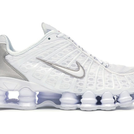 Nike Shox TL White Metallic Silver AV3595-100, vue principale