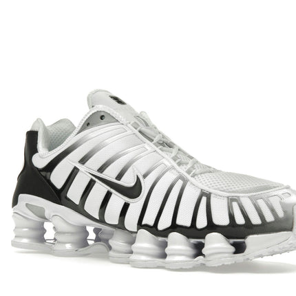 Nike Shox TL White Platinum AV3595-102, trois-quarts avant extérieur