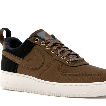 Nike Air Force 1 Low Carhartt WIP Ale Brown AV4113-200, trois-quarts avant extérieur
