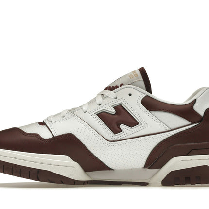 New Balance 550 White Burgundy BB550BZ1, profil intérieur