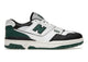 New Balance 550 White Dark Green BB550LE1, vue principale