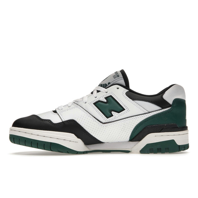 New Balance 550 White Dark Green BB550LE1, profil intérieur