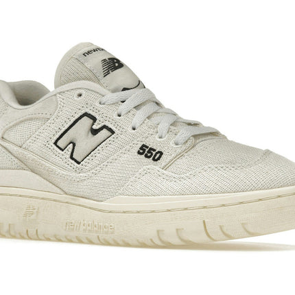 New Balance 550 Rattan Sea Salt BB550MDA, trois-quarts avant extérieur