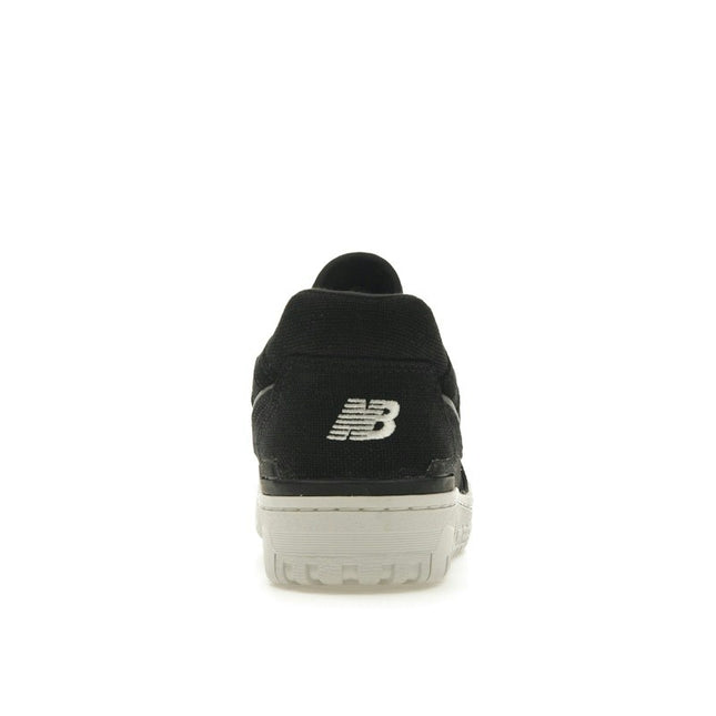 New Balance 550 Black Canvas BB550MDB, arrière