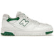 New Balance 550 White Classic Green BB550SWB, vue principale