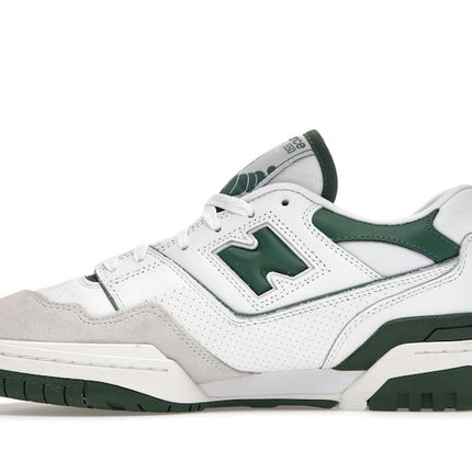 New Balance 550 White Green BB550WT1, profil intérieur