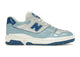 New Balance 550 Chrome Blue Patent BB550YKE, vue principale