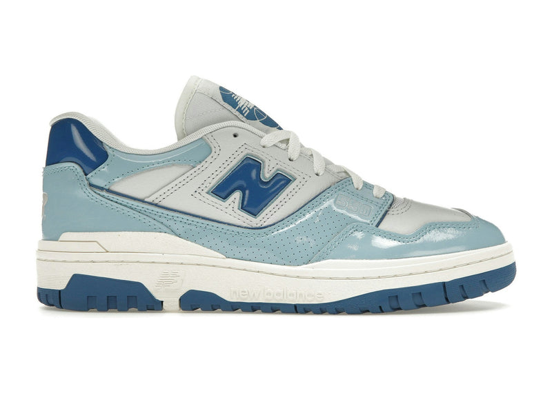 New Balance 550 Chrome Blue Patent