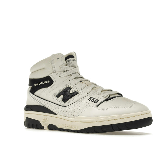 New Balance 650R Aimé Leon Dore White Navy BB650RD1, trois-quarts avant extérieur