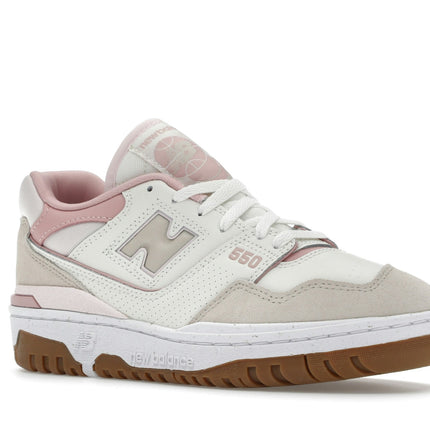 New Balance 550 Sea Salt Pink Granite BBW550HL, trois-quarts avant extérieur