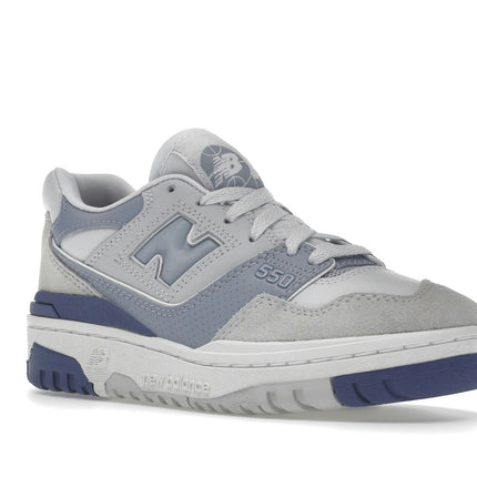 New Balance 550 Dusk Blue BBW550ZA, trois-quarts avant extérieur