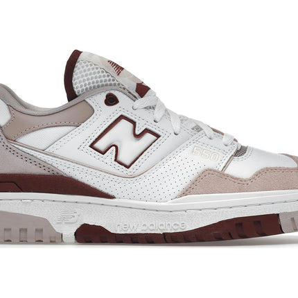 New Balance 550 White Scarlet Pink BBW550ZV, vue principale
