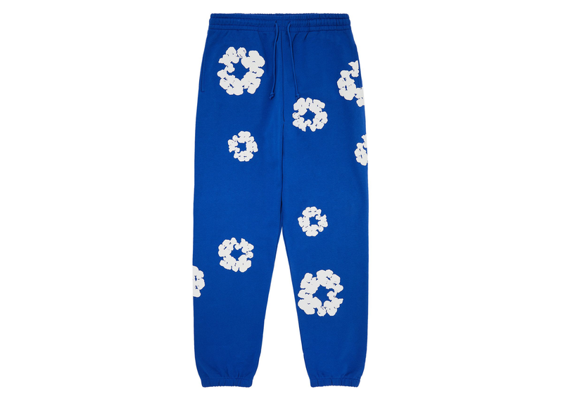 Denim Tears The Cotton Wreath Sweatpants Royal Blue