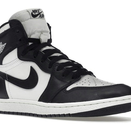 Air Jordan 1 Retro High 85 OG Black White BQ4422-001, trois-quarts avant extérieur