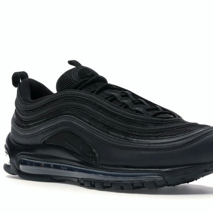 Nike Air Max 97 Triple Black BQ4567-001, trois-quarts avant extérieur