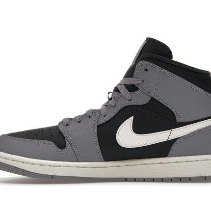 Air Jordan 1 Mid Cement Grey BQ6472-022, profil intérieur